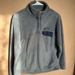 Patagonia Women's Blue Teddy Jacket